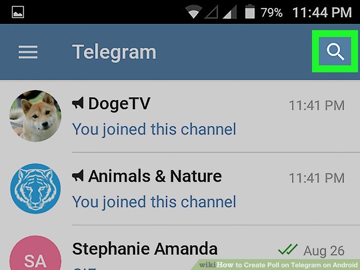  ایجاد نظر سنجی در تلگرام